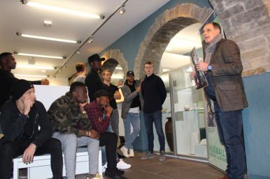 SC Paderborn informiert sich zum Thema &quot;Fußball im Nationalsozialismus&quot;
